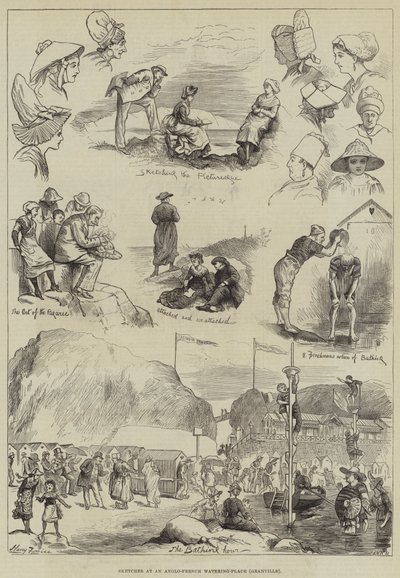 Sketches at an Anglo-French Watering-Place, Granville by Harry Furniss